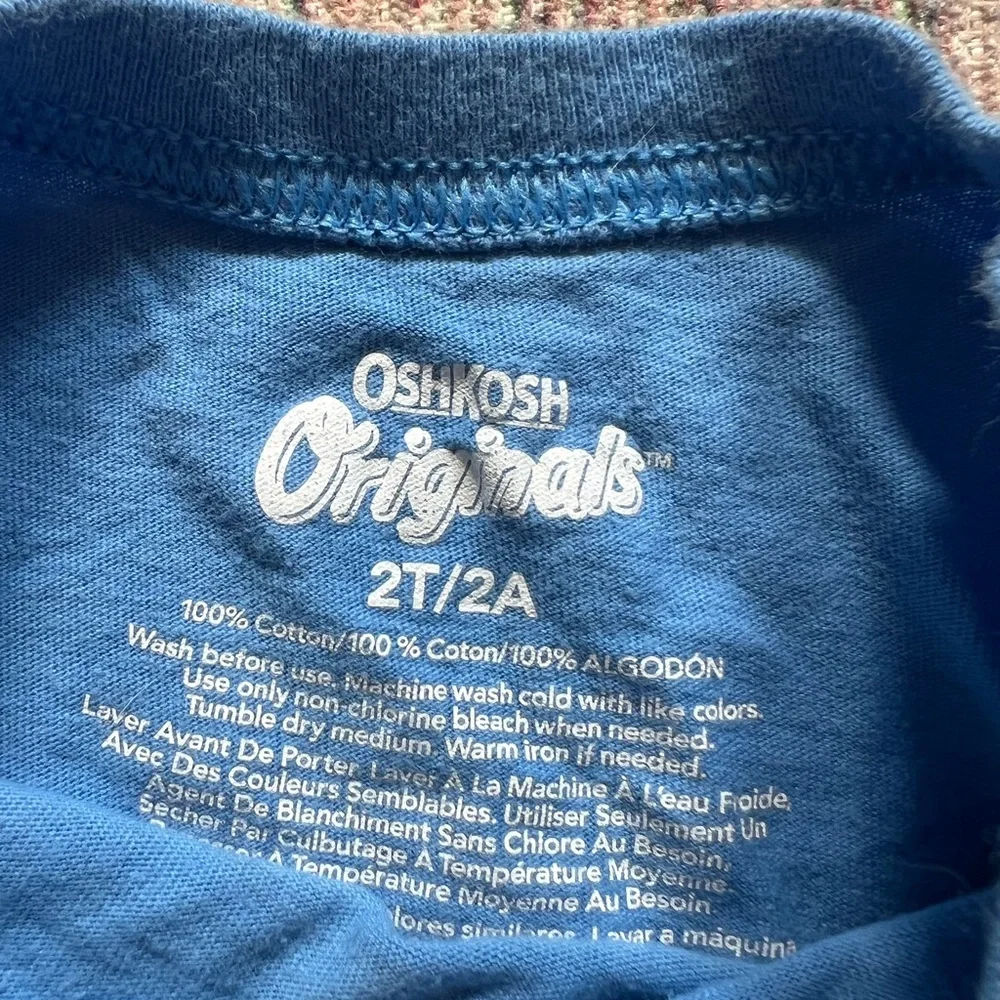OshKosh B'gosh Wave Rider Shark Tee - Blue
